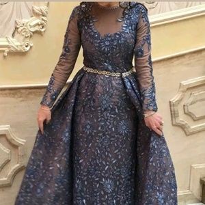 Tarik Ediz 2 piece Evening Dress Authentic Gown